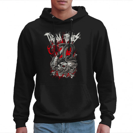Sweat homme à capuche noir Tagada Jones - 20 ans (Tagada Jones)