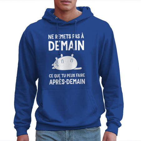 Sweat homme à capuche "Ne...