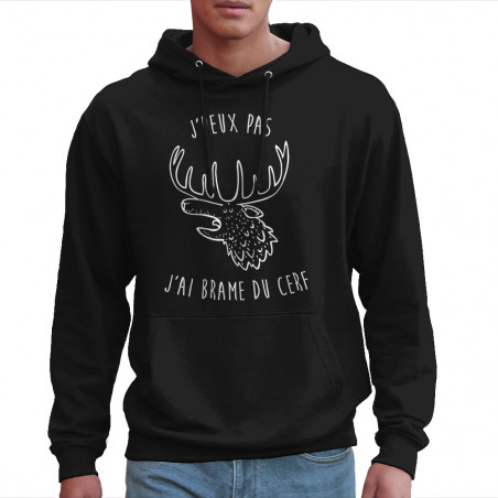 Sweat homme à capuche "J'ai...