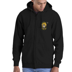 Sweat homme à capuche zippé noir Fashion Link (Le Duc,Jeux Vidéo / Geek)