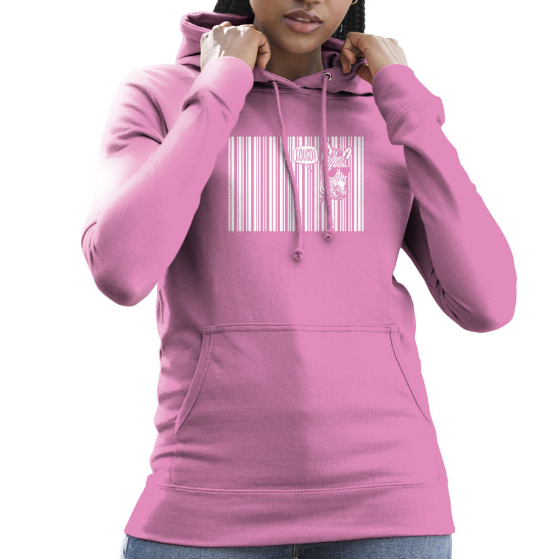 Sweat femme à capuche rose Coucou (Gondrax,Animaux,Humour)