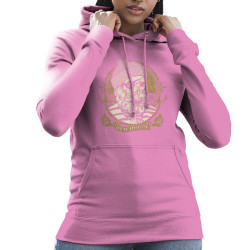 Sweat femme à capuche rose Santa Muerte - Dead Fisherman (Simon,Santa Muerte,Têtes de morts)