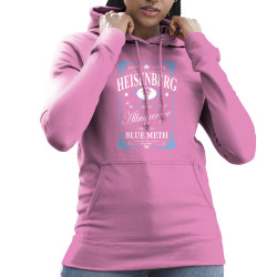 Sweat femme à capuche rose Heisenberg Pure Trade (Gondrax,Films/Séries)