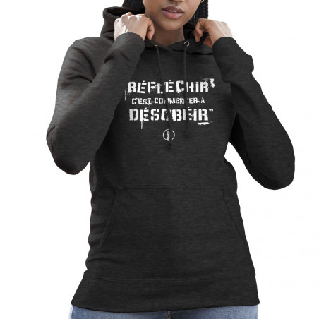 Sweat femme à capuche...