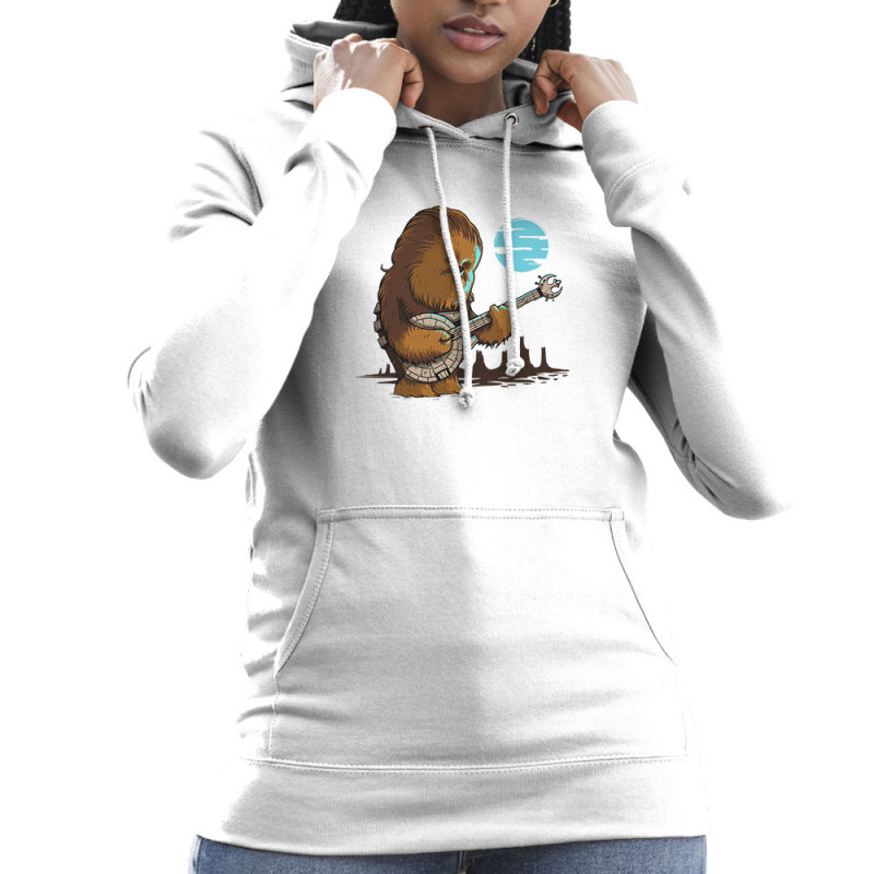 Sweat femme à capuche blanc Chewbacca Blues (Le Duc,Films/Séries,Star Wars)
