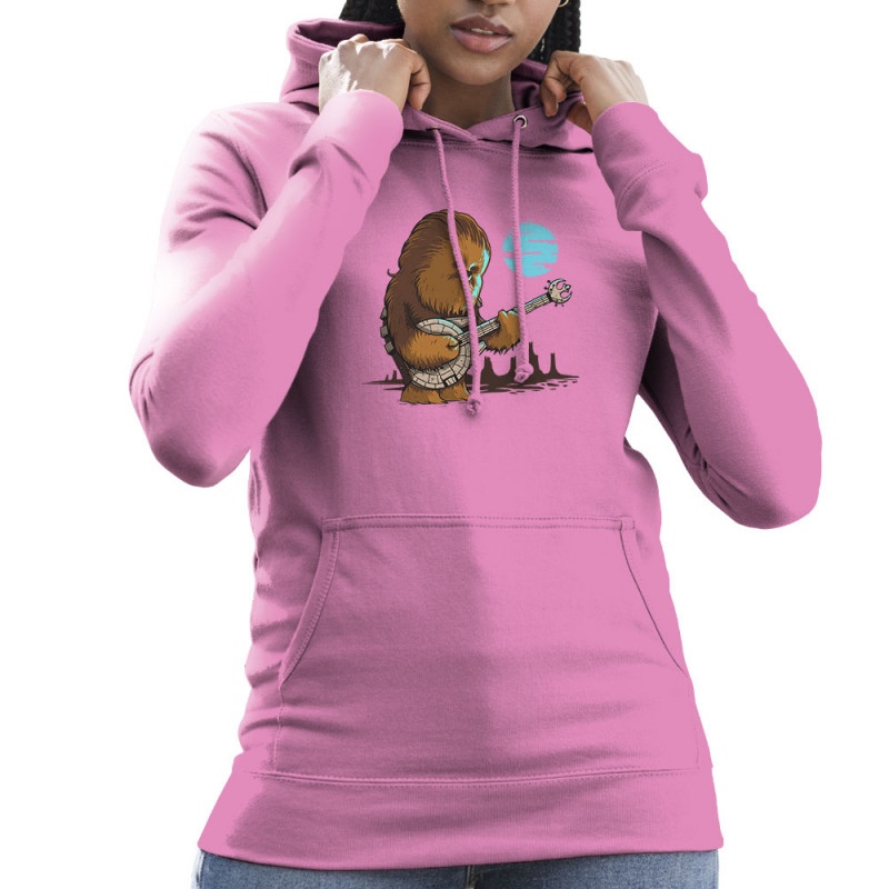 Sweat femme à capuche rose Chewbacca Blues (Le Duc,Films/Séries,Star Wars)