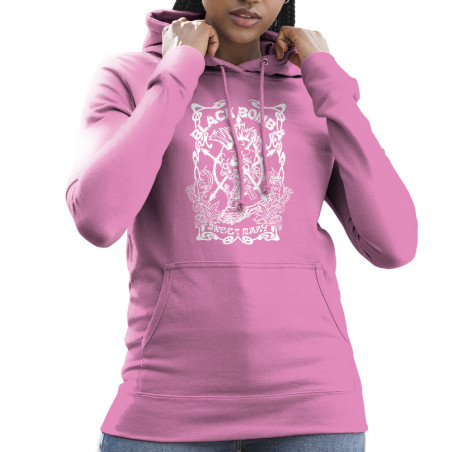 Sweat femme à capuche rose Black Bomb A - Sweet Mary (Black Bomb A)