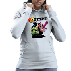 Sweat femme à capuche bleu ciel Bérurier Noir - Bombe (Bérurier Noir,Laul)