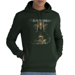 Sweat homme à capuche coton bio vert foncé Black Bomb A - Enemies Of The State (Black Bomb A)