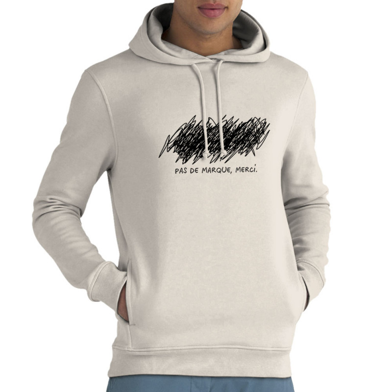 Sweat femme zippé à capuche coton bio Pas de marque merci