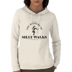 Sweat femme à capuche coton bio naturel Silly Walks (Alex Kidd,Films/Séries)