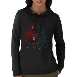 Sweat femme à capuche coton bio noir Dark Vador (Le Duc,Films/Séries,Star Wars)
