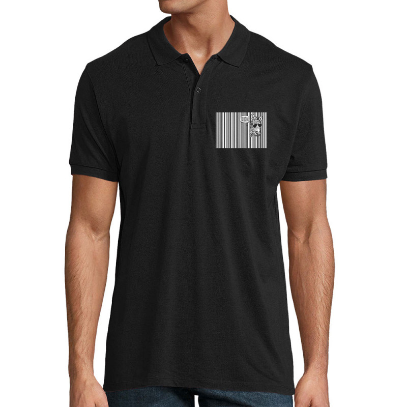 Polo homme coton bio noir Coucou (Gondrax,Animaux,Humour)