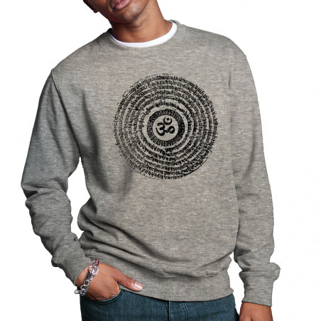 Sweat homme col rond "Ohm...