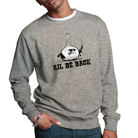 Sweat homme col rond "Ail...