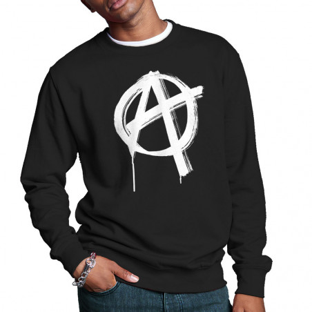 Sweat homme col rond "Anarchy"