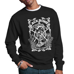 Sweat homme col rond noir Black Bomb A - Sweet Mary (Black Bomb A)