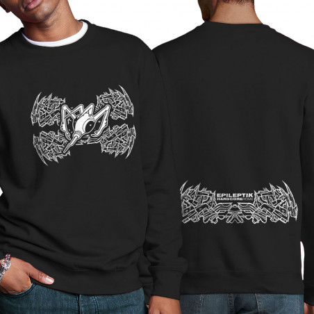 Sweat homme col rond noir Epileptik - Spikes (Epileptik)