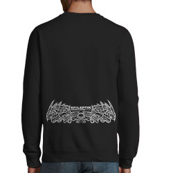 Sweat homme col rond noir Epileptik - Spikes (Epileptik)