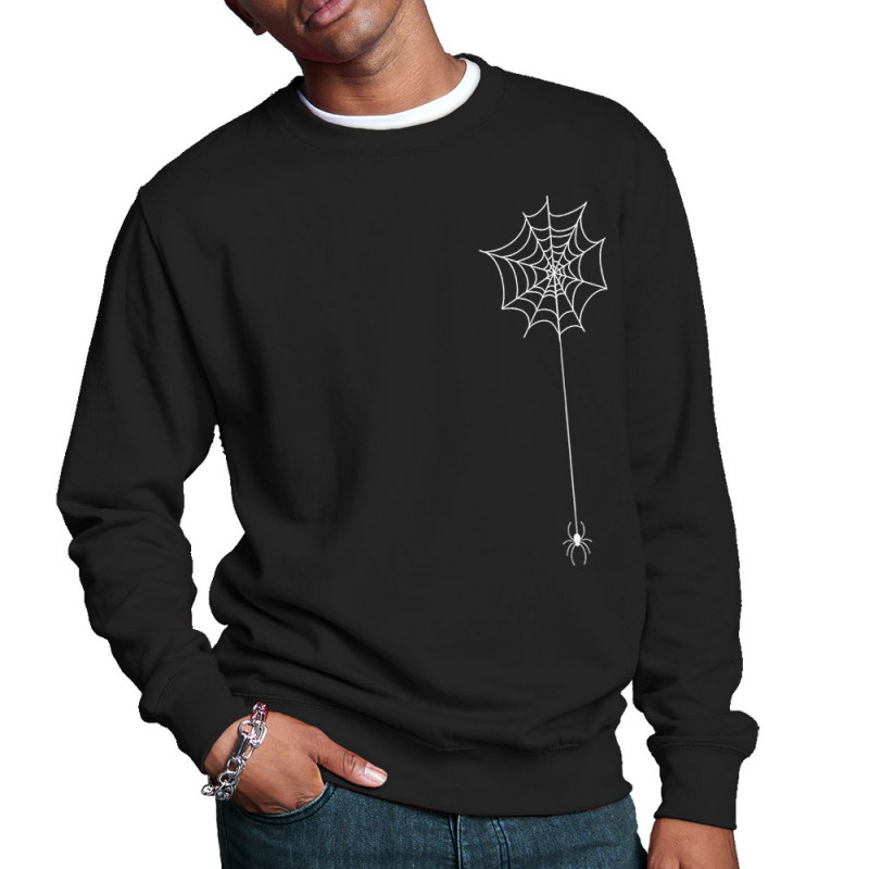 Sweat homme col rond noir Toile & araignée (Gondrax,Zombies,Animaux)