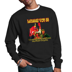 Sweat homme col rond noir Ludwig Von 88 - La révolution (Ludwig Von 88)