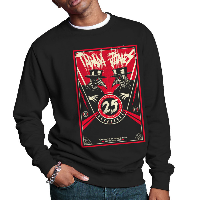 Sweat homme col rond noir Tagada Jones - Toujours la même rage (Tagada Jones)