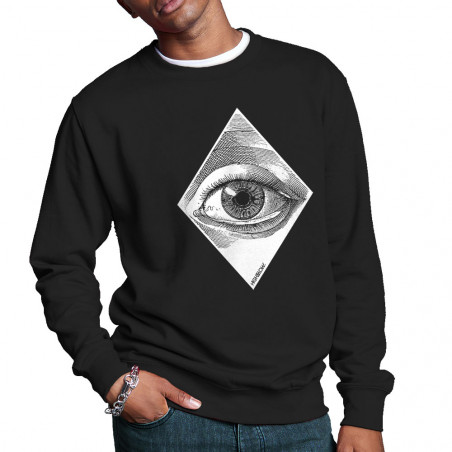Sweat homme col rond "Eye"