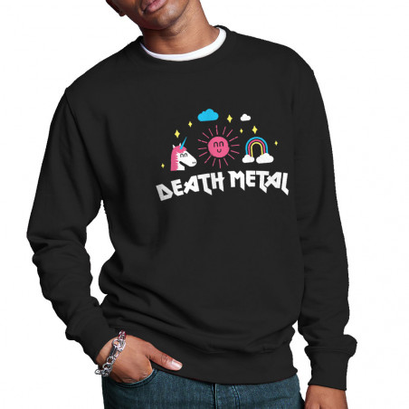 Sweat homme col rond "Death...