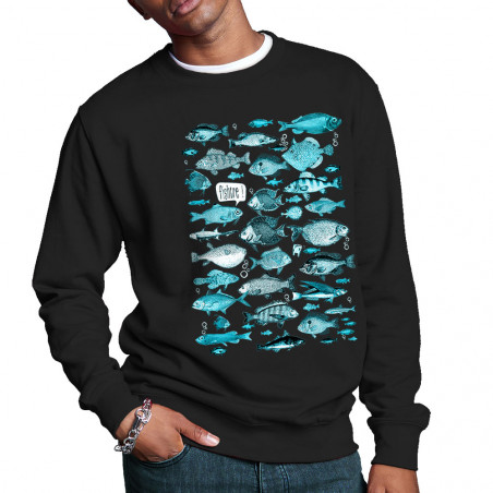 Sweat homme col rond "Fishtre"