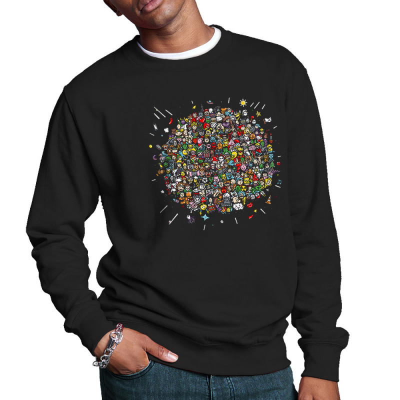 Sweat homme col rond noir Planet Pop Culture (Zewa,Jeux Vidéo / Geek)