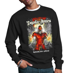Sweat homme col rond noir Tagada Jones - Descente aux Enfers (Tagada Jones)