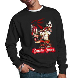 Sweat homme col rond noir Tagada Jones - Les Compteurs à Zéro (Tagada Jones)