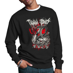 Sweat homme col rond noir Tagada Jones - 20 ans (Tagada Jones)