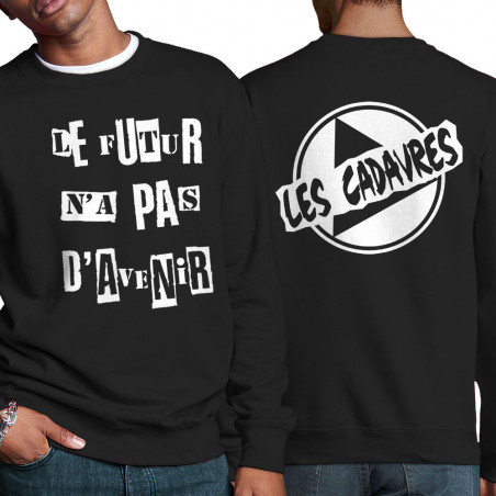 Sweat homme col rond "Futur...