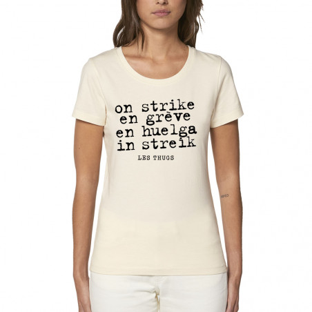 T-shirt femme coton bio "En...
