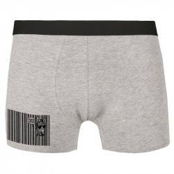Caleçon boxer homme gris chiné Coucou (Gondrax,Animaux,Humour)
