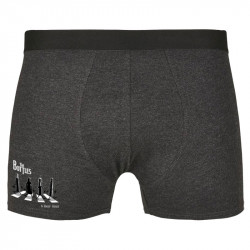 Caleçon boxer homme gris anthracite The Bottles (Gondrax,Humour,Alcool,Amazon)
