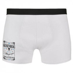Caleçon boxer homme blanc Heisenberg Pure Trade (Gondrax,Films/Séries)