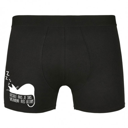 Caleçon boxer homme "Désolé...