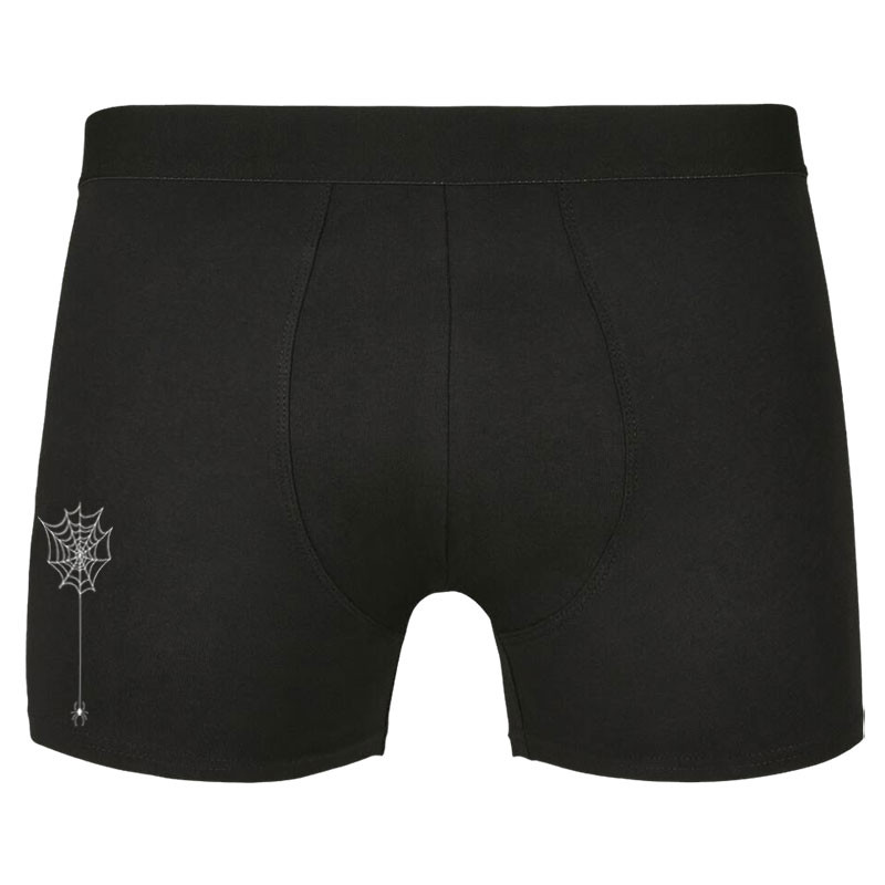 Caleçon boxer homme noir Toile & araignée (Gondrax,Zombies,Animaux)