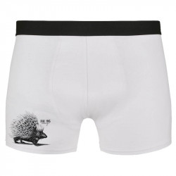 Caleçon boxer homme blanc Free Hug (Gondrax,Les Bébêtes,Animaux)