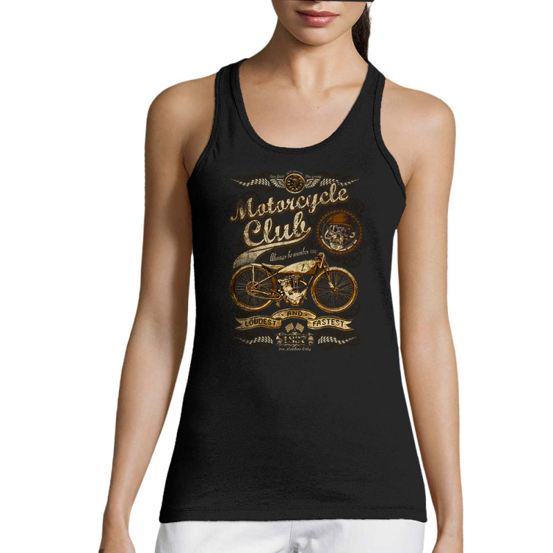 Débardeur femme noir 1837 - Motorcycle Club (Gondrax,1837,Moto,Steam Punk,Moto)