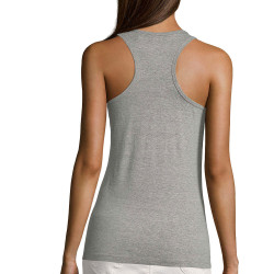 Débardeur femme gris chiné Parabellum Gratuit (Parabellum)