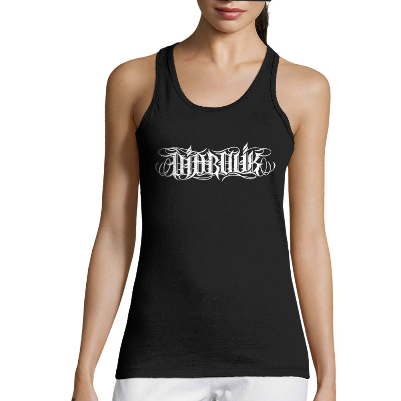 Débardeur femme noir Wire Lettering (Diabolik)