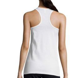 Débardeur femme blanc Stay Cool (Gondrax,Animaux,Stay,Paresse)