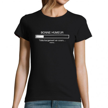 T-shirt femme "Bonne Humeur...