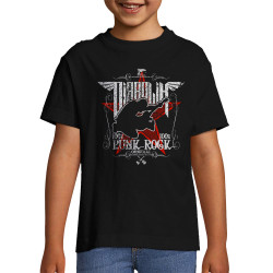 T-shirt enfant noir Punk Rock (Diabolik,Rock & Punk)