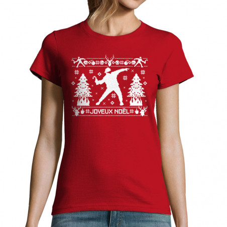 T-shirt femme "Joyeux Noël...