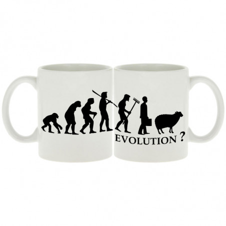 Mug "Evolution Mouton"