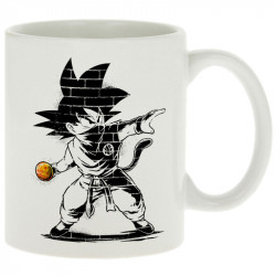 Mug blanc Dragon Ball Revolution (Films/Séries,Manga Kawaï japan,Détournements)